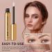 Eyebrow Growth Serum - Natural Enhancer for Fuller Thicker Brows in 4 Weeks | 4ML Plant Extracts Eyebrow & Lash Serum (Gold - Buy Online on GoSupps.com