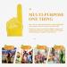 BESPORTBLE 3Pcs Foam Finger Hand Cheerleading Noise Maker Set - Perfect for Sporting Events and Party Favors - Buy Online on GoSupps.com