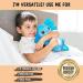 Axolotl Microwavable Heating Pad for Women and Kids - Cute Soft Cozy Plush Toy - Hot/Cold Stuffed Animal - Blue Axolotl Gift for Girls & Boys - Buy Online on GoSupps.com