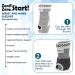 Nylon Wrist Compression Sleeve | Arthritis & Carpal Tunnel Support for Men & Women | Breathable Hand Brace for Workouts (Small - Buy Online on GoSupps.com