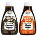 The Skinny Foods Twin Pack Maple & Chocolate Flavoured Dessert Topping Syrup, Sugar Free, Zero Calories