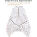 Chilsuessy 100% Cotton Baby Sleeping Bag 2.5 tog - Happiness Zoo Design, 130cm/4-6 Years - All Year Round Wearable Blanket for Toddler Boys and Girls - Buy Online on GoSupps.com