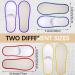 Geyoga 20 Pairs Disposable Spa Slippers | Non-Slip Hotel & Travel Guest Slippers - Unisex | Massage Supplies - 2 Sizes (Brown/ Red/ Blue/ Yellow) - Buy Online on GoSupps.com