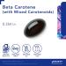 Pure Encapsulations Beta Carotene with Mixed Carotenoids 90 Softgel Capsules - Hypoallergenic Antioxidant and Vitamin A Precursor - Buy Online on GoSupps.com