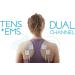 Cureve TENS + EMS Unit Combination Pain Relief System and Muscle Stimulator - Professional  Rechargeable  Portable and Powerful - Buy Online on GoSupps.com