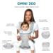 Ergobaby Omni 360 Baby Carrier with Lumbar Support - Pure Black | Newborn to Toddler, 7-45 lbs | 1 Count - Buy Online on GoSupps.com