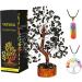 Black Tourmaline Crystal Tree of Life - Spiritual Gifts for Women - Meditation Decor - Metaphysical Stone - Buy Online on GoSupps.com