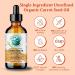 Pure Carrot Seed Oil 236 ml Rich in Vitamins Rejuvenating Hydrating Perfect for Hair & Skin Bella Terra Oils  - Buy Online on GoSupps.com
