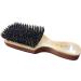 Premium Wild Boar Bristle Hair Brush for Men - Bamboo Handle - Model #153 - Buy Online on GoSupps.com