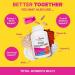 Pink Stork Total Magnesium Supplement for Women - Mood Support, Energy, Sleep, Hormone Balance - 60 Capsules - Buy Online on GoSupps.com