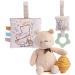 Kids Preferred Classic Pooh 4-Piece Set with Stuffed Animal Toy - Teether, Squeaker, Crinkle Square | 9 Baby Winnie The Pooh & Friends Original Version - Buy Online on GoSupps.com
