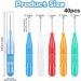 40-Piece Interdental Brush Set | 5 Color Intermediate Cleaning Brushes for Narrow Teeth - Buy Online on GoSupps.com