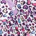 Girls Summer Dresses - Short Sleeve Dinosaur Leopard Print A-Line Toddler Outfit | A-purple 3-4T - Buy Online on GoSupps.com