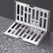 Anti-wear L Stainless Steel Bathroom Tile Insert Floor Drainer Square Corner Floor Drain Wall Corner Floor Drain Square Corner Floor Drain Wall Corner Floor Drain - Buy Online on GoSupps.com