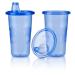 Nuby 6 Pack Reusable Cups with Lids 10oz - Assorted Colors - Discontinued by Manufacturer - Buy Online on GoSupps.com