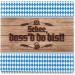 Ittenga Bayrisch Blau Wei Schee Napkins 30x30cm - 20 Pack 3-Layer for Oktoberfest & Festivals - Buy Online on GoSupps.com