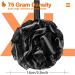 Urbanstrive XL Soft Shower Loofah Sponge for Men and Women - 75g - Black - 1 Pack - Buy Online on GoSupps.com