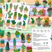 Cactus Temporary Tattoos - 12 Sheets, 140 Pieces | Mexican Themed Stickers for Fiesta Party Decoration, Kids & Adults - Buy Online on GoSupps.com
