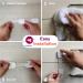 Child Safety Strap Locks - 10 Pack - Childproof Cabinet Locks & Straps - Adhesive Baby Proofing Cabinet Lock Door Lock for Kids Safety (White) - Buy Online on GoSupps.com