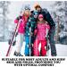 Adjustable Ski and Pole Backpack Carrier Strap - Convenient Hands-Free Ski Holder for Kids and Adults - Buy Online on GoSupps.com