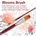 Princeton Velvetouch Blooms Brush Size 12 - Professional Long Handle Artist Brush for Mixed Media, Acrylic, Oil - Buy Online on GoSupps.com