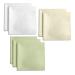 Glasses cleaning cloths 50% biodegradable - 50% microfiber (7 pieces 20x20 cm) 20x20 cm Biodegradable color mix (pack of 7)