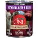 Purina ONE Classic Ground True Instinct Wet Dog Food Beef & Bison - 368 g Can (12 Pack) & Classic Ground True Instinct Wet Dog Food Chicken & Duck - 368 g Can (12 Pack) PET_FOOD + PET_FOOD 00055800409058 - Buy Online on GoSupps.com