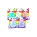 Bee Bee 10 Pacifiers 0-6 Months | Soft Silicone Orthodontic Shape | BPA-Free | Set of 10 Multicolor Soothie Pacifiers for Natural Sucking | Baby Boys & Girls - Buy Online on GoSupps.com