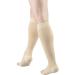 Truform 20-30 mmHg Aloe Infused Compression Stockings - Knee High Open Toe Beige Large - 1 Pair for Optimal Support - Buy Online on GoSupps.com