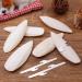 Fuyamp 6Pcs Birds Chew Toys Parrots Chew Toys DIY Birds Toys with 3 Pieces Metal Holder Natural Cuttlefish Bone for Reptiles Tortoises Snails 11-13cm - Buy Online on GoSupps.com