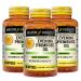 MASON NATURAL Evening Primrose Oil, Relieves PMS Symptoms, Supports Overall Hormone Function, Enhances Women's Health, Softgels, Yellow, 60 Count, Pack of 3