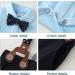 ZOEREA Baby Boy Gentleman Outfits Set | Romper Jumpsuit with Bow Tie + Suspender Pants | Infant Wedding Suit | Blue, 3-6 Months - Buy Online on GoSupps.com