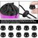 UD 40pcs Plastic Cord Locks with 18-Inch 65ft Elastic Cord Stretch String for Drawstring Shoelaces Clothing Backpack Bags (Black) - Buy Online on GoSupps.com