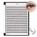 Bodermincer 240 Bundles D Curl 10D 0.1mm Thickness Individual Eyelash Extensions eyelashes Cluster Lashes Natural False Eyelashes Bundles (8mm)
