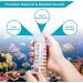7-Way Aquarium Test Strips 150 Pack | Freshwater & Saltwater Fish Tank Testing Kit | pH, Alkalinity, Nitrite, Nitrate, Chlorine, Carbonate & Hardness | 7 in 1 | 100 Strips - Buy Online on GoSupps.com