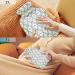 Moroccan Hot Water Bottle with Soft Fleece Cover - 2L Hot Water Bag for Comfort & Pain Relief - Buy Online on GoSupps.com