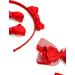 25 Piece Girls School Hair Set Red Hair Accessories Bow Clips Bobbles Headband Girls Hair - Buy Online on GoSupps.com