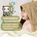 Fuchsundpanda Baby Hooded Towel | Extra Thick & Soft 100% Bamboo | 75x75cm Mojave Beige | Perfect Gift Packaging - Buy Online on GoSupps.com