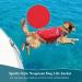 Vivaglory Dog Lifeguard Vest - Skin-Friendly Neoprene for Large Dogs | Quick Lock & D-Ring | Red L (64-71cm Chest) - Buy Online on GoSupps.com