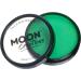 Moon Creations Pro Face & Body Makeup - Bright Green 36g - Professional Face Paint for Kids & Adults - Festivals, Halloween & Fancy Dress - Buy Online on GoSupps.com