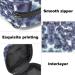 Leopard Print Tie Dye Menstrual Cup & Pad Pouch | Portable Sanitary Napkin Storage Bag - Color 9 - Buy Online on GoSupps.com
