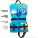 Oceans 7 US Coast Guard Approved Infant Life Jacket 8-30 lbs - Blue/White - Buy Online on GoSupps.com