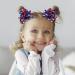 Patriotic Pom Pom Hair Clips for Girls and Kids - July 4th Metallic Cheer Bow Barrette in Red, White, and Blue - Independence Day Decor & Party Favor - Buy Online on GoSupps.com