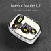 Vinyl Records & Tapes Pill Case | Cute 2-Compartment Travel Pill Box Organizer for Purse & Gifts - Buy Online on GoSupps.com