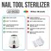 JJ CARE Lash Tool Sanitizer - Tweezer Sterilizer with Free Beads for Spa, Salon & Beauty Clinics - Buy Online on GoSupps.com