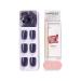 KISS ImPress Color Press-On Manicure Gel Nail Kit PureFit Technology 30 Pre-Glued Faux Nails in Graytitude Includes Prep Pad & Mini File Perfect for Effortless Nail Art - Buy Online on GoSupps.com