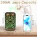 DreamHigh Aroma Diffuser 250ml - Premium Ultrasonic Essential Oil Diffuser with 7-Color LED Light & Automatic Shutdown | International Shipping Available - Buy Online on GoSupps.com