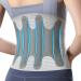 DARLIS Back Brace for Women Men Lower Back Pain Relief Breathable Mesh Back Support Belt for Daily Work Strong Lumbar Support Brace for Herniated Disc Sciatica Scoliosis Pain Relief