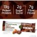 Simply Protein - Dark Chocolate Almond Crispy Bars - Plant Based Protein Bars - Low Carb Low Sugar High Fibre - 13g Protein 2g Sugar 7g Fibre - Vegan Gluten Free Non GMO Kosher - 4 Bars Dark Chocolate Almond 4 Count (Pack of 1) - Buy Online on GoSupps.com
