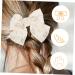 FOMIYES 1 Set Hair Accessories Bands Scrunchies Satin Scrunchies Elastics Bands Ponytail Scrunchies Bow Knotted Satin Hair Tie Bowknot Hair Clip Girl Alligator Clip The Flowers Mesh - Buy Online on GoSupps.com